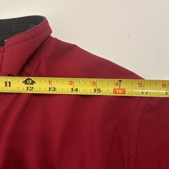L.L. Bean Red Women’s X-Large Windstopper Fall Rain Soft shell Jacket Full Zip - Picture 11 of 15
